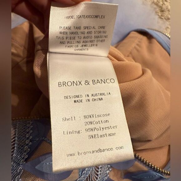 NWOT BRONX AND BANCO Violet Flared Dress in Violet - Picture 15 of 16